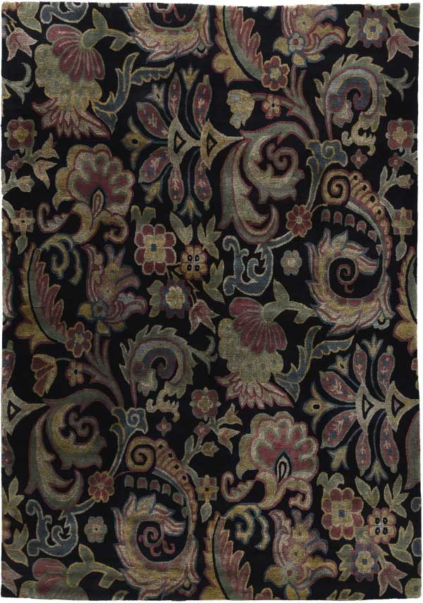 Baroque rug detail